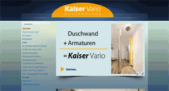 Desktop Screenshot of kaiser-vario.de